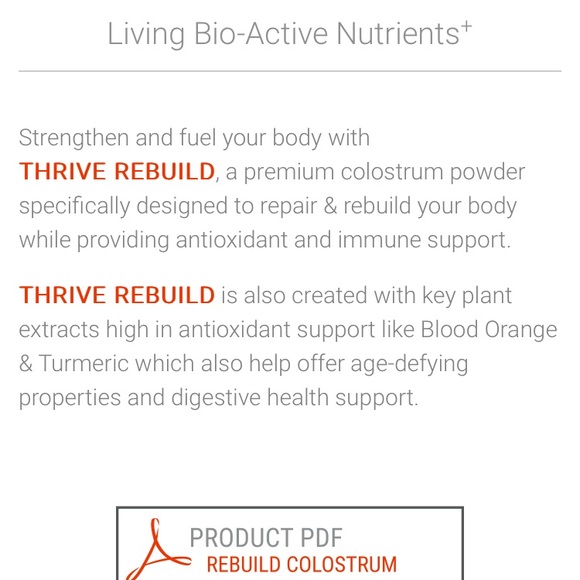 Thrive NEW Rebuild (lot of 7) - Picture 3 of 3